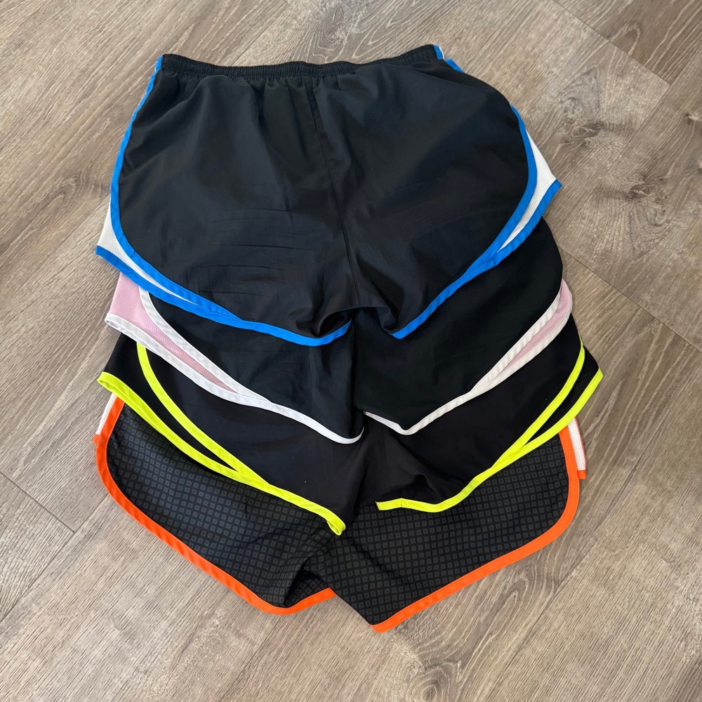 Nike Shorts Womens Medium Multi Color Dri-FIT Tempo Running Athletic Lot of 4 - Picture 3 of 6